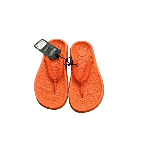 All Birds Sugar Zeffer Buoyant Orange Womens 6 / Mens 4 Flip Flops NEW NWT - Picture 1 of 9